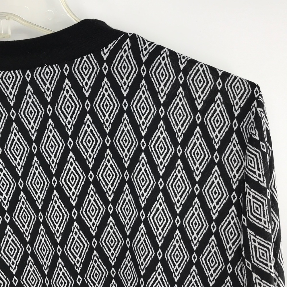 SimplyStyled Jacket Large Black/White Front Zip - Picture 6 of 13